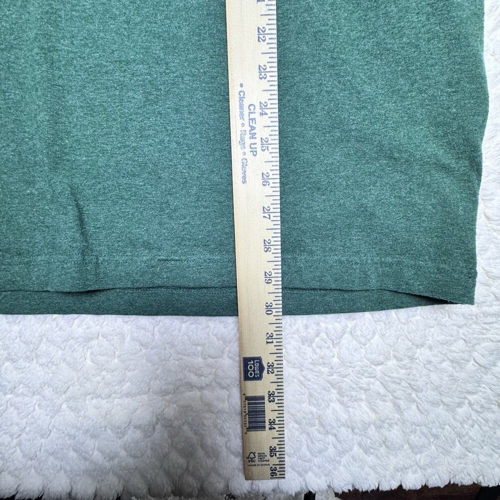 Carhartt Cotton Pocket Logo T-Shirt XL Loose Fit Green Short Sleeve - Picture 5 of 6